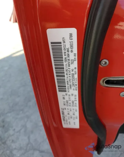 2014 Ram 1500 St z USA, uszkodzony, nr VIN 1C6RR7KT2ES226668